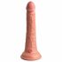 King Cock Elite 7- připínací, realistické dildo (18 cm) - přírodní