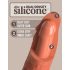 King Cock Elite 7 - Dildo réaliste avec ventouse (18cm) - foncé naturel