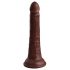 King Cock Elite 7- připínací, realistické dildo (18 cm) - hnědé