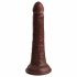 King Cock Elite 7- připínací, realistické dildo (18 cm) - hnědé