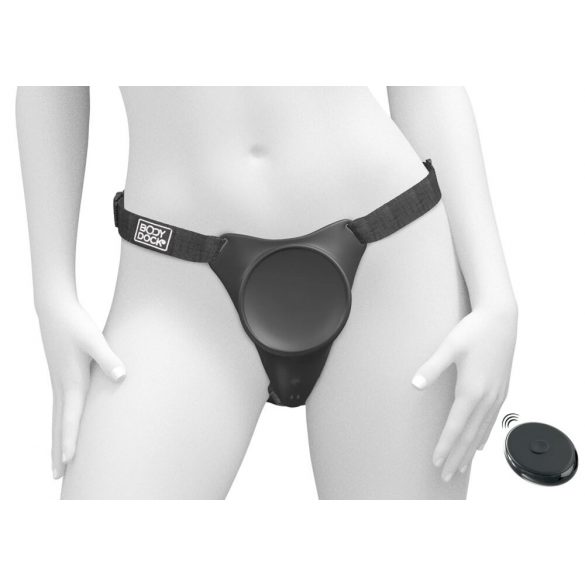 Body Dock G-spot Pro - culotte érotique avec batterie, télécommande (noir)