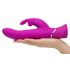 Happyrabbit Power Motion - vibromasseur rechargeable et étanche (violet)