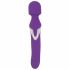 Javida Wand & Pearl - 2en1 masseur vibrant (violet)