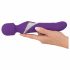 Javida Wand & Pearl - 2en1 masseur vibrant (violet)