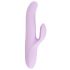 SMILE Thrusting - Vibrateur rechargeable rotatif et poussoir avec stimulateur clitoridien (violet)