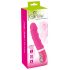 Sourire Doux - vibromasseur chauffant rechargeable (rose)