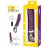 SMILE Soft - vibromasseur chauffant rechargeable (violet)