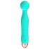 Cuties Mini Vibrator Green 2.G - nabíjací, vodotesný masážny vibrátor (zelený)