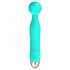 Cuties Mini Vibrator Green 2.G - nabíjací, vodotesný masážny vibrátor (zelený)