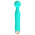 Cuties Mini Vibrator Green 2.G - nabíjací, vodotesný masážny vibrátor (zelený)