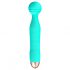 Cuties Mini Vibrator Green 2.G - nabíjací, vodotesný masážny vibrátor (zelený)