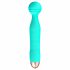 Cuties Mini Vibrator Green 2.G - nabíjací, vodotesný masážny vibrátor (zelený)