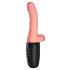 King Cock Plus 16,5 cm - Vibrateur poussoir avec testicules - Naturel