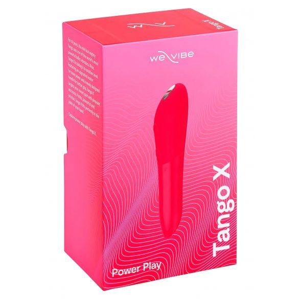 We-Vibe Tango X - nabíjecí vodotěsný tyčový vibrátor (korálový)