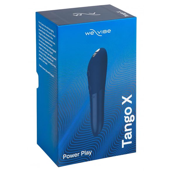 We-Vibe Tango X - vibromasseur rechargeable et étanche (bleu royal)