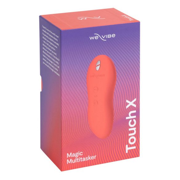 We-Vibe Touch X - nabíjecí, vodotěsný vibrátor na klitoris (korálový)