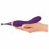 Javida - Ensemble stimulateur clitoridien et vibromasseur rechargeable 2en1 (violet)