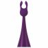 Javida - Ensemble stimulateur clitoridien et vibromasseur rechargeable 2en1 (violet)