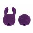 Javida - Ensemble stimulateur clitoridien et vibromasseur rechargeable 2en1 (violet)