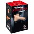 You2Toys Strap-on - Vibrateur creux rechargeable à enfiler (naturel)