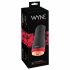 WYNE 01 - Masturbateur chauffant vibrant et aspirant sans fil (noir)