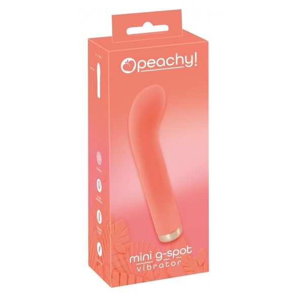 You2Toys - peachy! mini G-spot- nabíjecí vibrátor na bod G (oranžový)