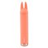 You2Toys peachy! mini bunny - oplaadbare, konijn clitoris vibrator (perzik)