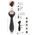 You2Toys CUPA - oplaadbare, verwarmde 2-in-1 vibrator (zwart)