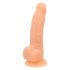 Naked Addiction Rotating 8 - bezdrátový rotační vibrátor (20 cm) - přírodní