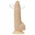 Naked Addiction Rotating 7 - bezdrátový rotační vibrátor (18 cm) - přírodní