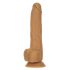 Naked Addiction Thrusting 9 - bezdrátový, rádiem řízený, vibrační vibrátor - tmavý (23cm)