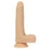 Naked Addiction Thrusting 7,5 - dobíjecí, vibrační vibrátor (19 cm) - přírodní