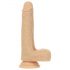 Naked Addiction Thrusting 7,5 - akumulátorový pohyblivý vibrátor (19 cm) - přírodní