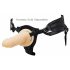 Naked Addiction Thrusting 7,5 - dobíjecí, vibrační vibrátor (19 cm) - přírodní