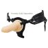 Naked Addiction Thrusting 7,5 - akumulátorový pohyblivý vibrátor (19 cm) - přírodní