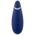 Womanizer Premium 2 - stimulateur de clitoris à ondes d'air rechargeable (bleu)