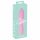 Cuties Mini 3 - vibromasseur rechargeable et étanche, nervuré (rose)