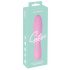 Cuties Mini 3 - Oplaadbaar, waterdicht, geribbeld vibrator (roze)