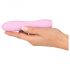 Cuties Mini 3 - vibromasseur rechargeable et étanche, nervuré (rose)