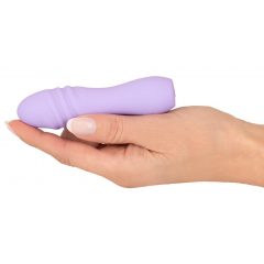   Cuties Mini 3 - dobíjecí, vodotěsný, spirálový vibrátor (fialový)