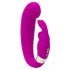 LapinHeureux Mini G - vibreur rechargeable à point G avec stimulateur de clitoris (violet)