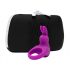 Happyrabbit Cock Kit - anneau vibrant avec sac de rangement (violet)