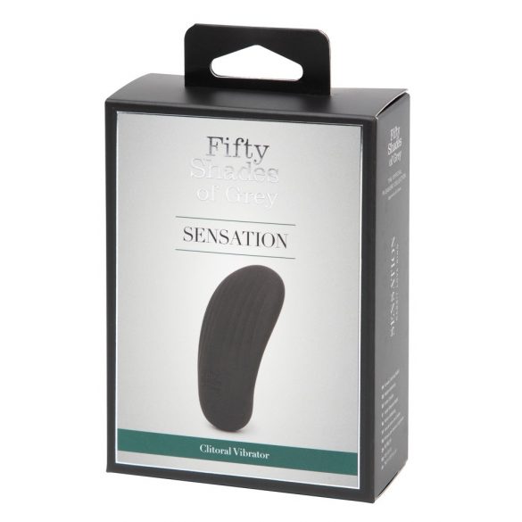 Les Cinquante Nuances de Grey Sensation - vibromasseur clitoridien rechargeable (noir)