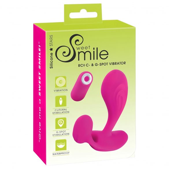 SMILE RC - vibrateur point G sans fil (rose)