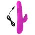 SMILE Lapin - vibromasseur rechargeable avec stimulateur de clitoris (rose)