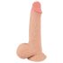 Nature Skin - dildo met huid - 19 cm (natuurlijk)