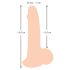 Peau Naturelle - Dildo 19cm (naturel)