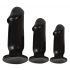 Anos Trainingsset - anaal dildo set (3-delig) - zwart