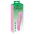 SMILE Nodding - oplaadbare, knikkende vibrator met clitorisstimulator (roze)