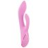 SMILE Nodding - oplaadbare, knikkende vibrator met clitorisstimulator (roze)